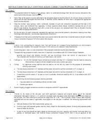 Instructions for Form HC-04 Self Certified House Connection Proposal Form - New York City, Page 3