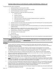 Instructions for Form HC-07 Self Certified Site Connection Proposal Form - New York City