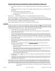 Instructions for Form HC-07 Self Certified Site Connection Proposal Form - New York City, Page 3