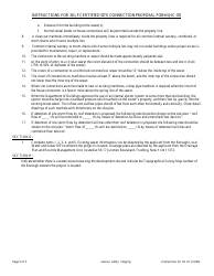 Instructions for Form HC-07 Self Certified Site Connection Proposal Form - New York City, Page 5
