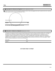 Form TR2 Technical Report - Concrete Sampling and Testing - New York City, Page 2