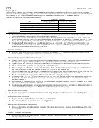 Document preview: Instructions for Form PW3 Cost Affidavit - New York City