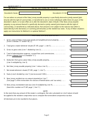 Form IT-NR Transfer Inheritance Tax Non-resident Decedent - New Jersey, Page 11