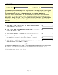 Form IT-NR Transfer Inheritance Tax Non-resident Decedent - New Jersey, Page 12