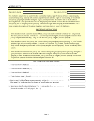 Form IT-NR Transfer Inheritance Tax Non-resident Decedent - New Jersey, Page 13