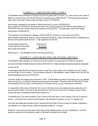Form IT-NR Transfer Inheritance Tax Non-resident Decedent - New Jersey, Page 33