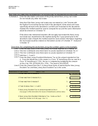 Form IT-NR Transfer Inheritance Tax Non-resident Decedent - New Jersey, Page 38