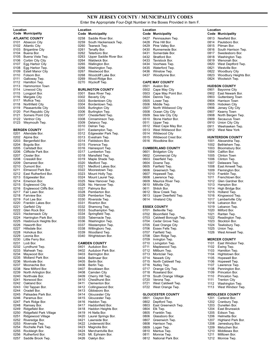 Form REG-1E Application for St-5 Exempt Organization Certificate - for Nonprofit Exemption From Sales Tax - New Jersey, Page 4