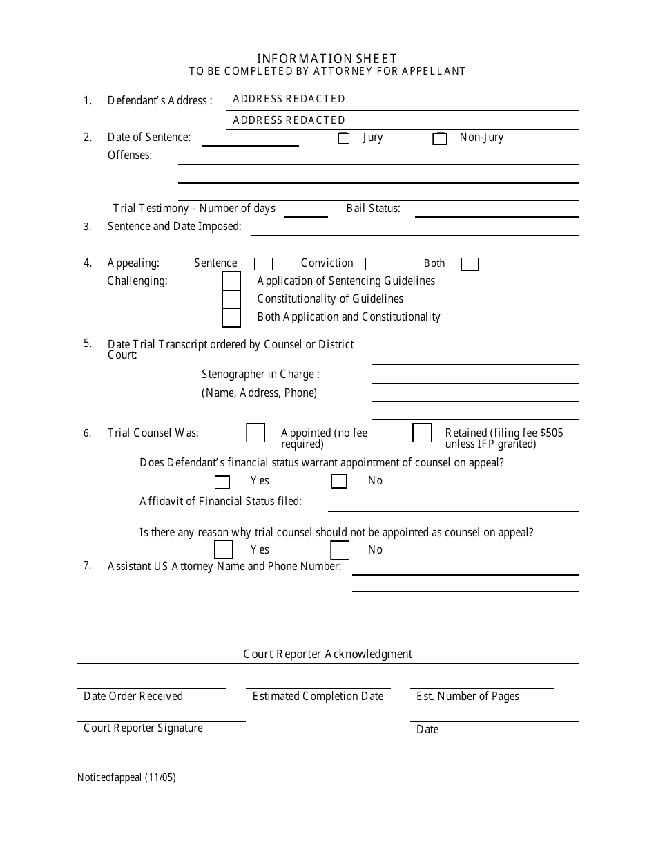 Notice of Appeal (Criminal) - Minnesota, Page 2