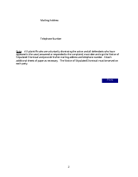 Notice of Stipulated Dismissal - Minnesota, Page 2