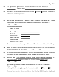 General Form 17 Petition for Custody/Visitation - Nassau County, New York, Page 5