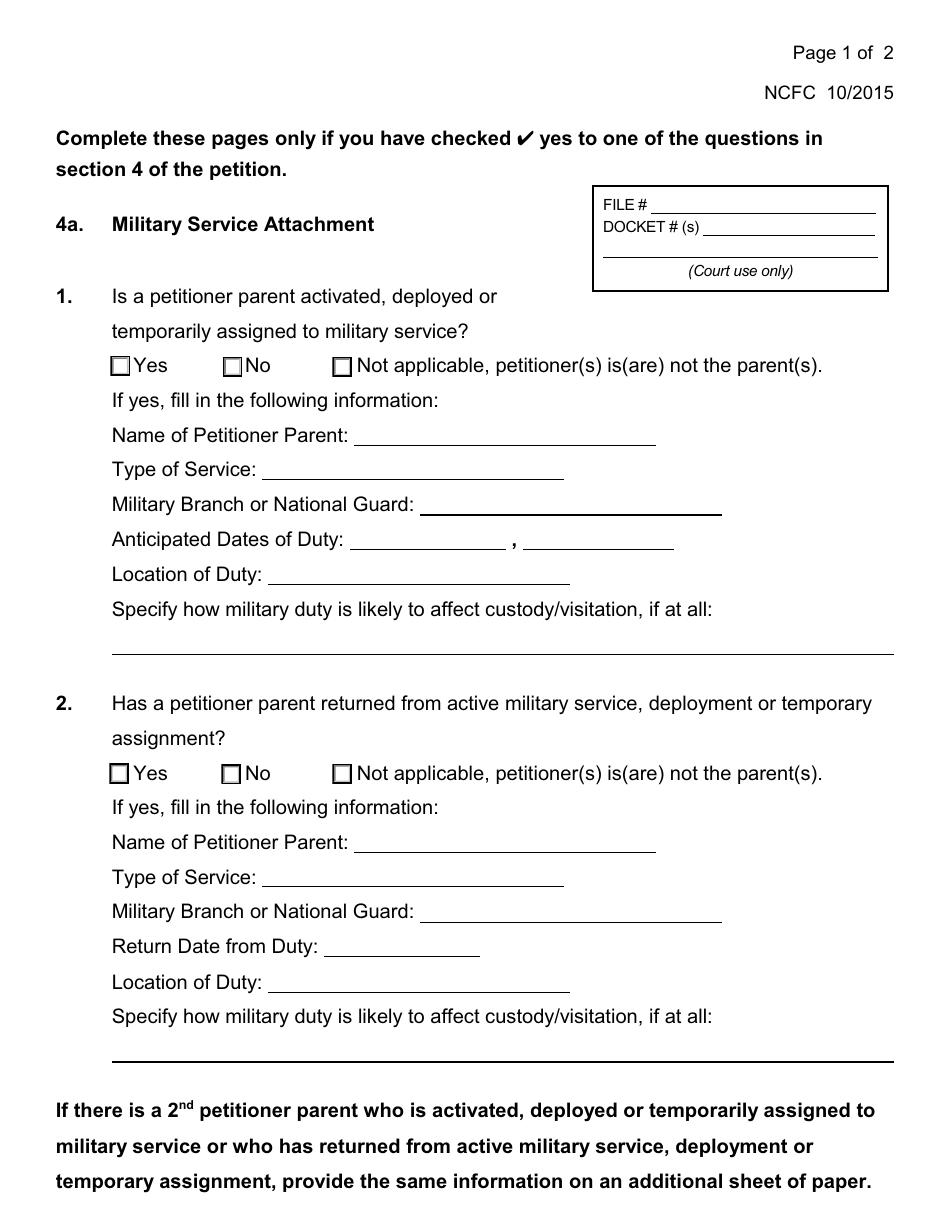General Form 41 / 8A Petition for Enforcement / Violation of an Order of Custody / Visitation - Nassau County, New York, Page 6