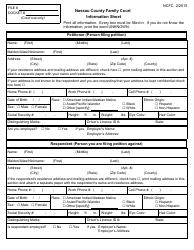 Form 4-3 Petition for Support - Nassau County, New York, Page 8