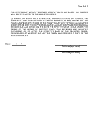 Form 4-11 Petition for Modification of an Order of Support - Nassau County, New York, Page 6