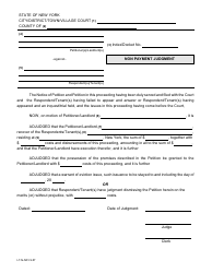 Landlord&#039;s Guide to Nonpayment Summary Proceedings - Forms Packet - New York, Page 16