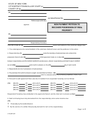 Landlord&#039;s Guide to Nonpayment Summary Proceedings - Forms Packet - New York, Page 8