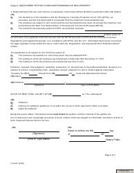 Form LT-N-RP Non Payment Petition to Recover Possession of Real Property - New York, Page 2