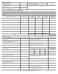 OPM Form RI34-1 Financial Resources Questionnaire, Page 3