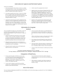 OPM Form RI76-10 Assignment of Federal Employee&#039;s Group Life Insurance, Page 4