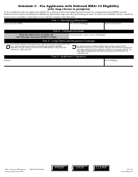 OPM Form RI92-19 Application for Deferred or Postponed Retirement, Page 11