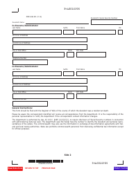 Form REV-346 Estate Information Sheet - Pennsylvania, Page 2