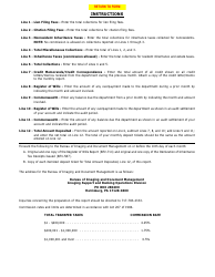 Form REV-714 Register of Wills Monthly Report - Pennsylvania, Page 2