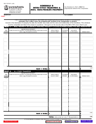 Document preview: Form REV-1737-6 Schedule G Inter-Vivos Transfers & Misc. Non-probate Property - Pennsylvania