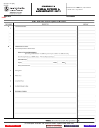 Form REV-1737-6 Schedule G Inter-Vivos Transfers &amp; Misc. Non-probate Property - Pennsylvania, Page 2