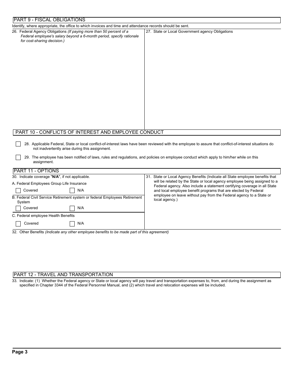 opm temporary duty assignment