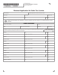 Form DR0594 Renewal Application for Sales Tax License - Colorado, Page 2