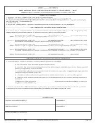 NGB Form 594 &quot;Army National Guard Civilian Acquired Skills Program Agreement&quot;