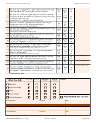 Form DHCS7098 D Staying Healthy Assessment: 3-4 Years - California (Hmong), Page 2