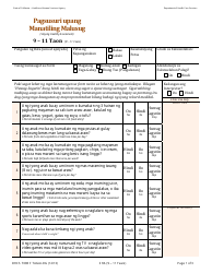 Form DHCS7098 F Download Printable PDF or Fill Online Staying Healthy ...