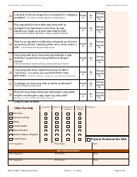 Form DHCS7098 F Staying Healthy Assessment: 9-11 Years - California (English/Tagalog), Page 3