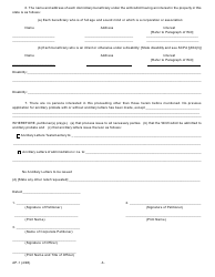 Form AP-1 Petition for Ancillary Probate - Scpa Article 16 - New York, Page 3