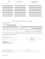 Form AP-1 Petition for Ancillary Probate - Scpa Article 16 - New York, Page 8