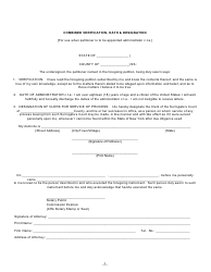 Form CTA-1 Petition for Letters of Administration C.t.a After Probate Scpa 1418 and 1419 - New York, Page 3