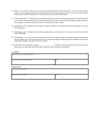 Form 3999 Trading Partner Agreement - Michigan, Page 3