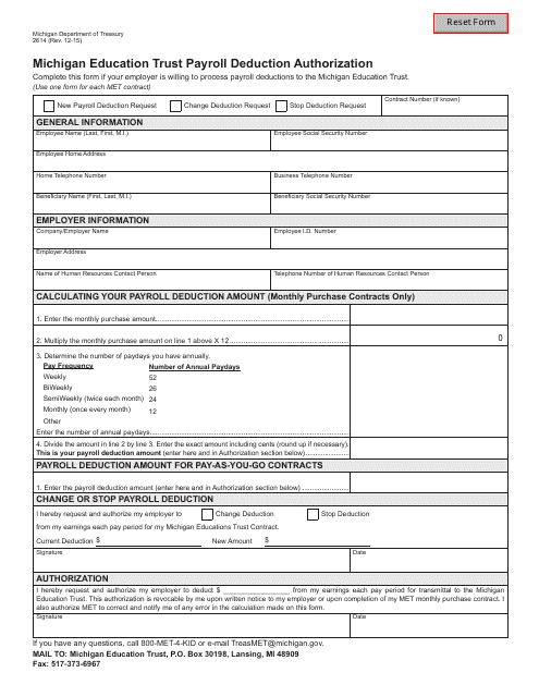 Form 2614  Printable Pdf