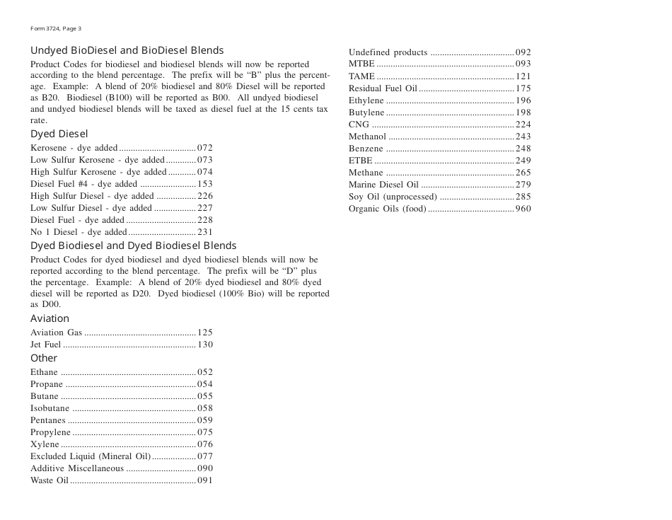 Form 3724 (800-TNR) Transporter Quarterly Report - Michigan, Page 3