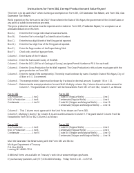 Form 384 Exempt Production and Value Report by Well Schedule - Michigan, Page 2