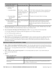 TTB Form 5200.16 &quot;Application for Amended Permit to Manufacture Tobacco Products or Processed Tobacco or to Operate an Export Warehouse&quot;, Page 4