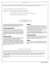 TTB Form 5030.6 &quot;Authorization to Furnish Financial Information and Certificate of Compliance&quot;, Page 2