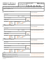FEC Form 4 Report of Receipts and Disbursements for a Committee or Organization Supporting a Nominating Convention, Page 4