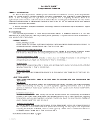 Form LIC403A Balance Sheet Supplemental Schedule - California, Page 2