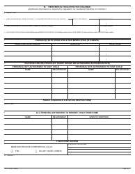 Form LIC601 Identification and Emergency Information - California, Page 2