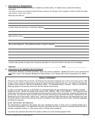 Form LIC508A Criminal Record Statement - California, Page 2
