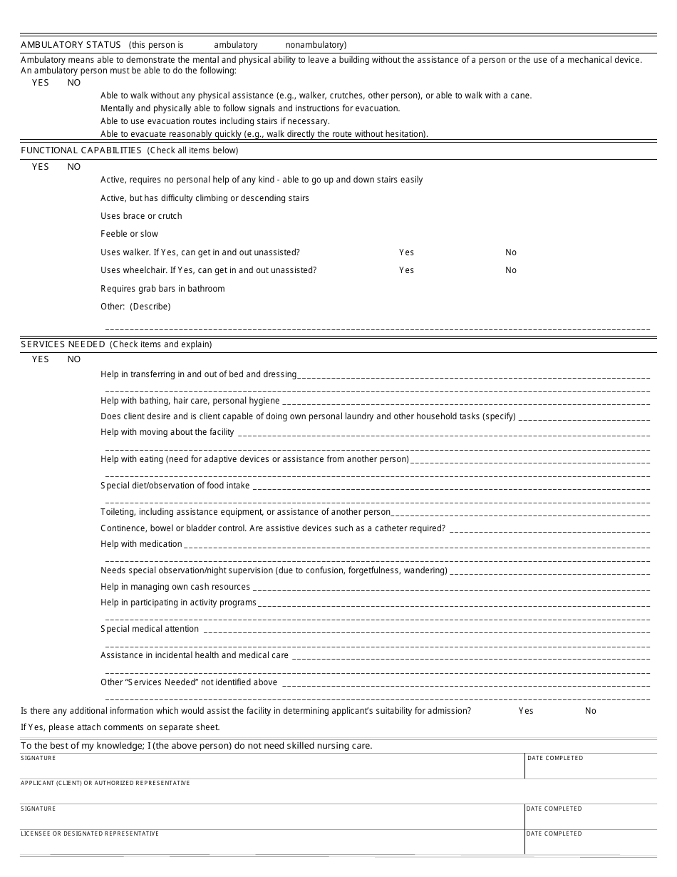 Form LIC603 - Fill Out, Sign Online and Download Fillable PDF ...