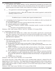 Form LIC604A Admission Agreements for Residential Care Facilities for the Elderly - California, Page 9