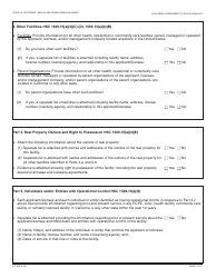 Form LIC606 Residential Care Facility for the Elderly Disclosure Worksheet - California, Page 2